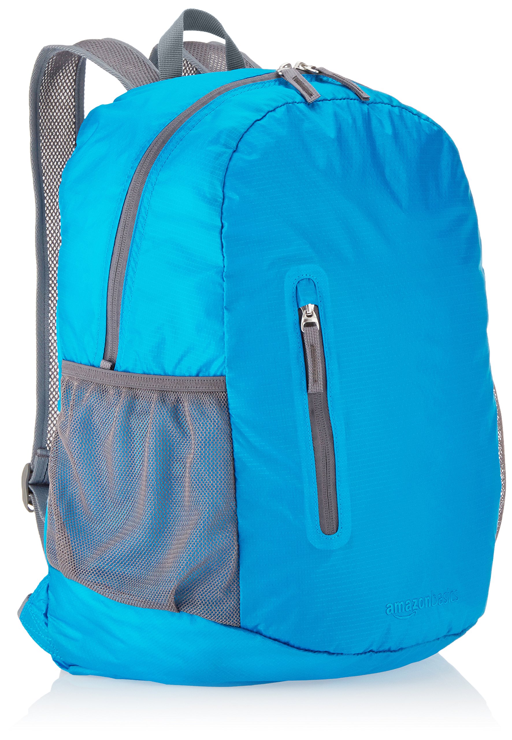 Amazon Basics Ultralight Portable Packable Day Pack 35l Light Blue